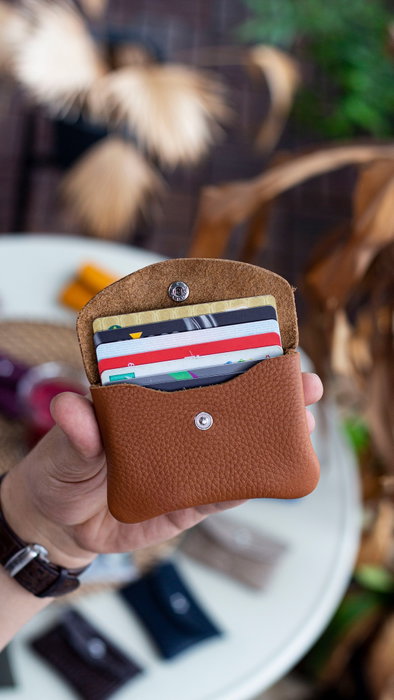 Zoozie Bags Tarjetero en Color Tan